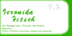 veronika hitsch business card